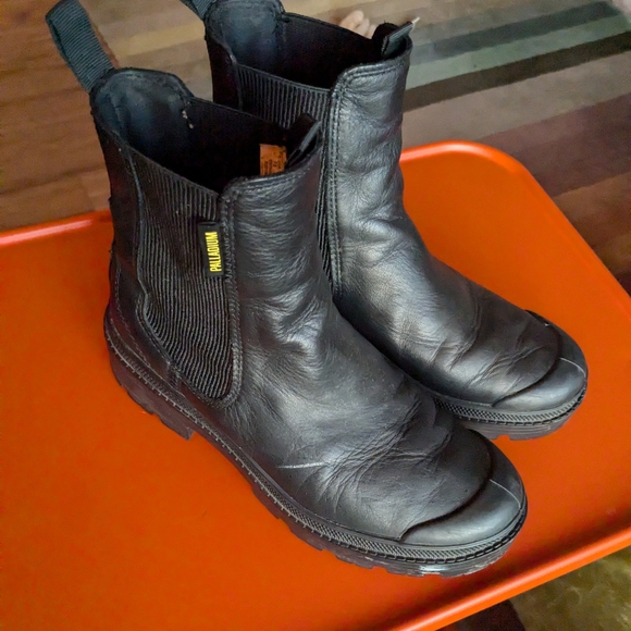 Palladium leather Chelsea boots 7.5 - Picture 4 of 8